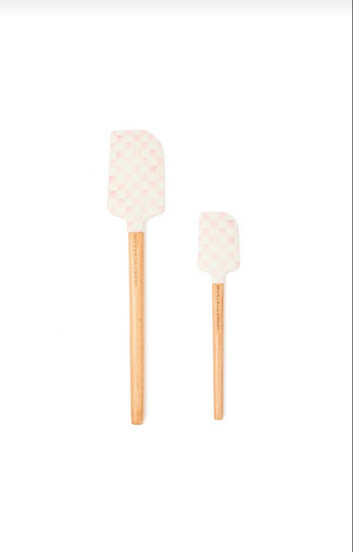 Tartan Red Spatula Set of 2