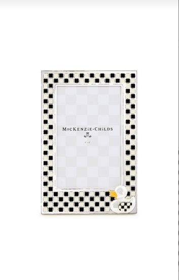 DUCK SILVER PLATED FRAME