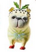 MINI DOG ORNAMENT PATIENCE BREWSTER