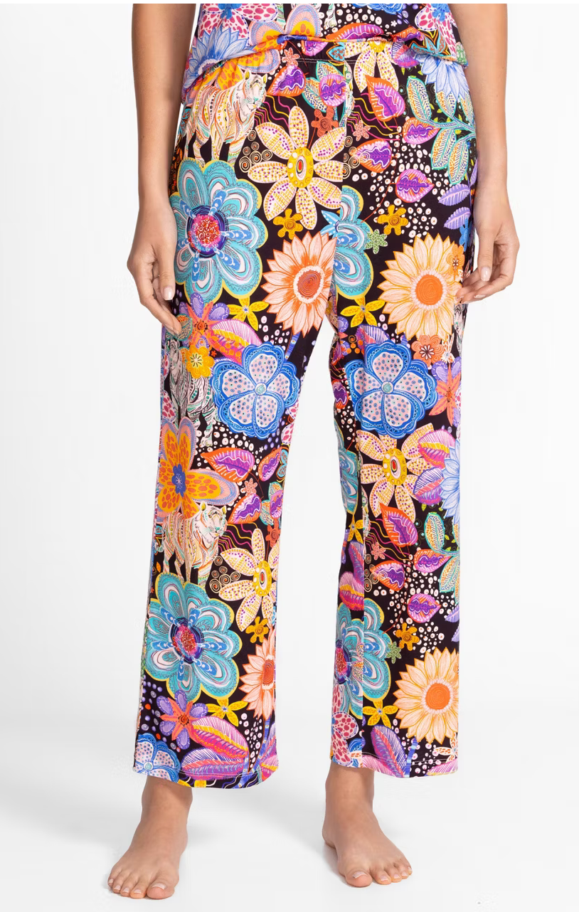 cropped pj set