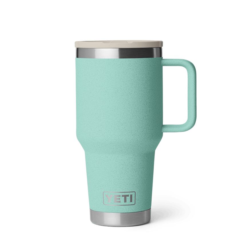 Yeti Rambler 30oz Travel Straw Mug Sea Stone WITH COLOR-MATCHED STRAW LID (Copy) (Copy)