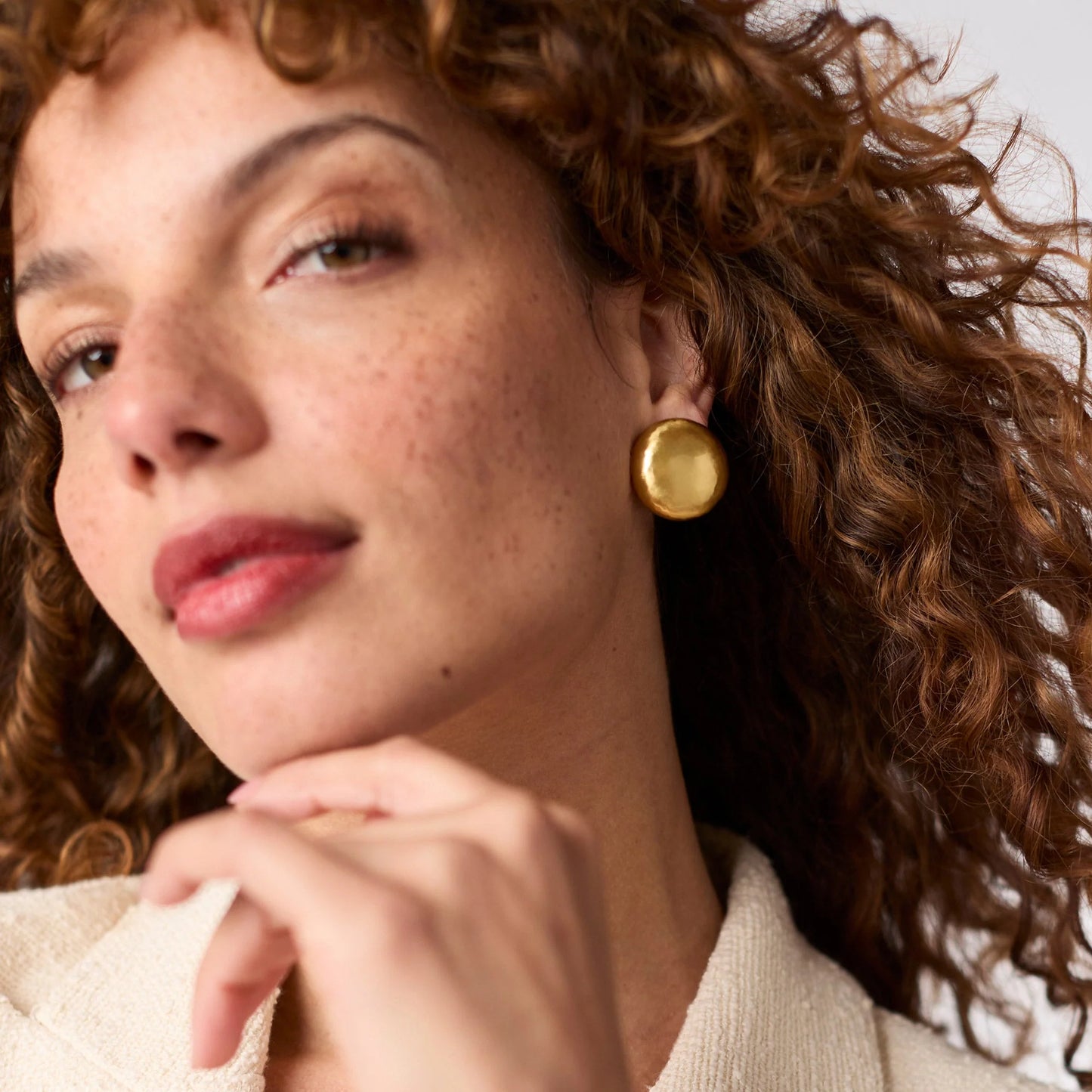 Solara Statement Stud (Silver or Gold)