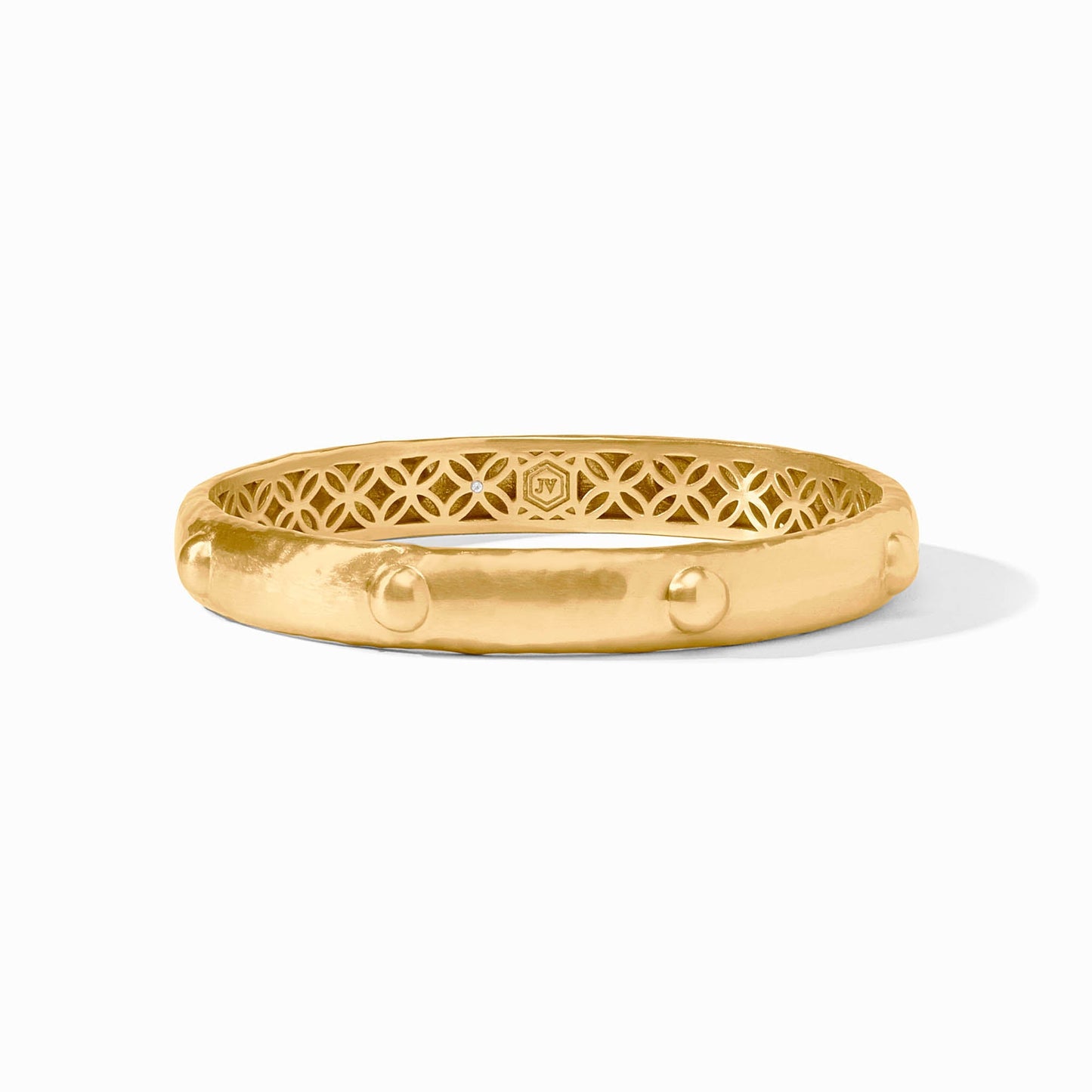 Gold solara bangle by Julie Vos
