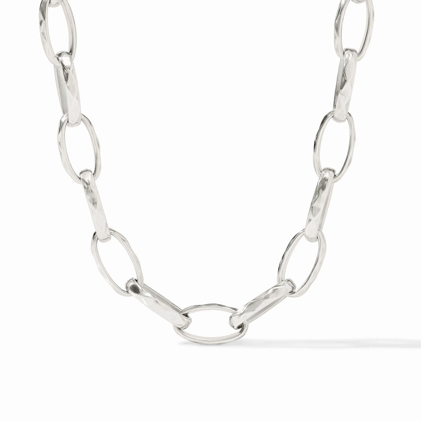 silver solar link necklace Julie Vos