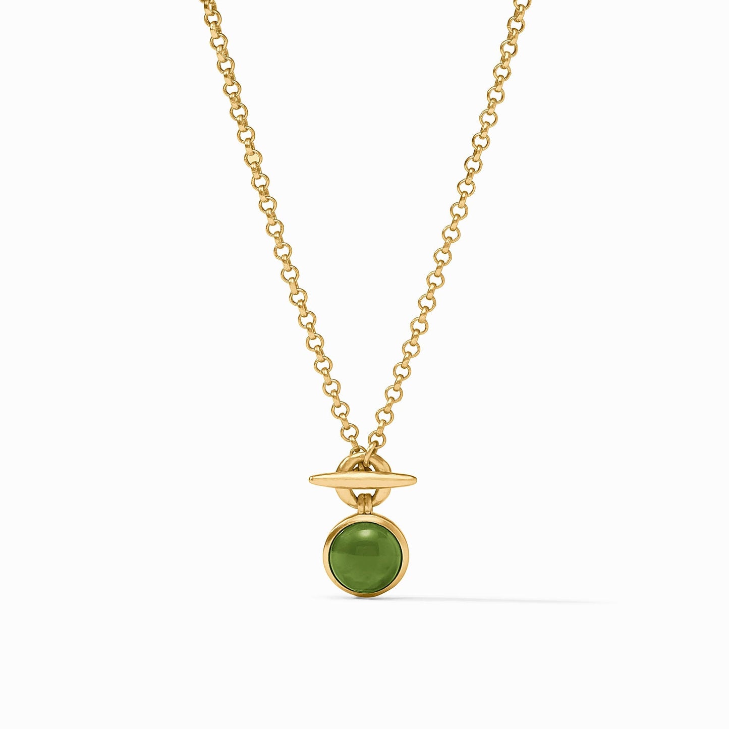 Solara Solitaire Necklace (Gold & Silver)