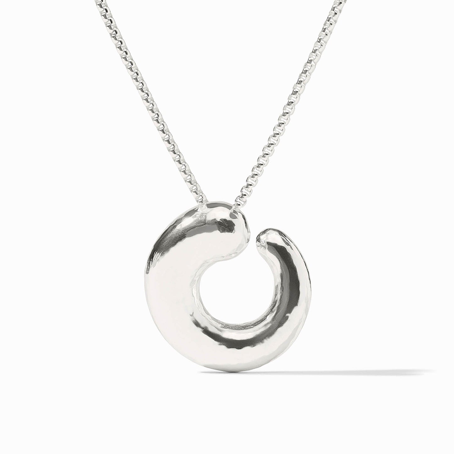 Solara Spiral Pendant Necklace