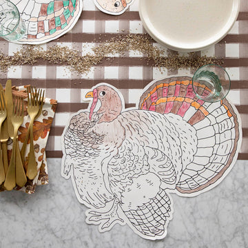 PLACEMATS DIE CUT 12 SHEETS 15"