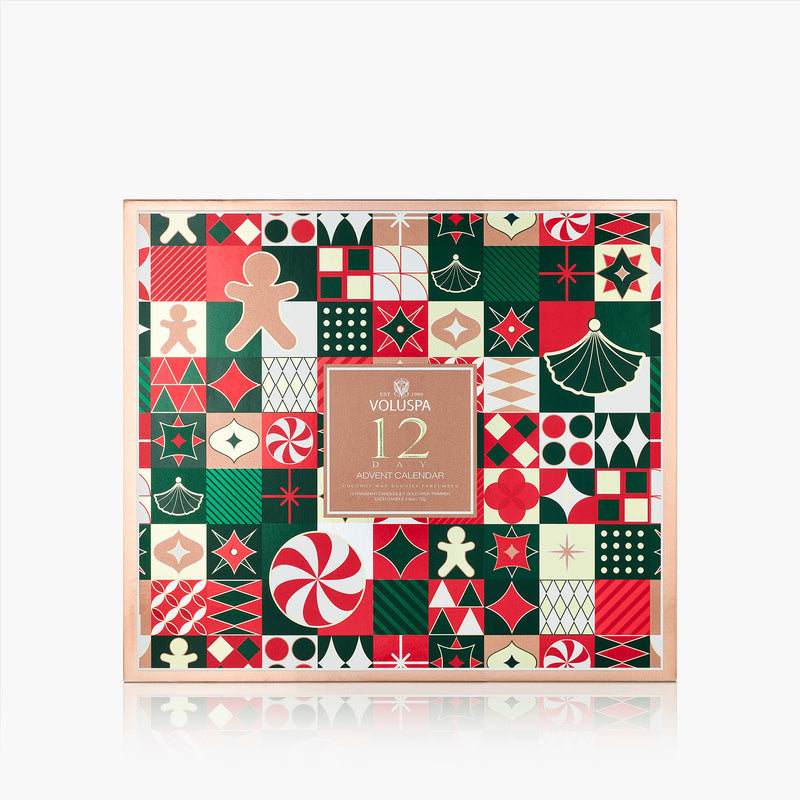 CALENDAR 2025 HOLIDAY 12 DAY ADVENT
