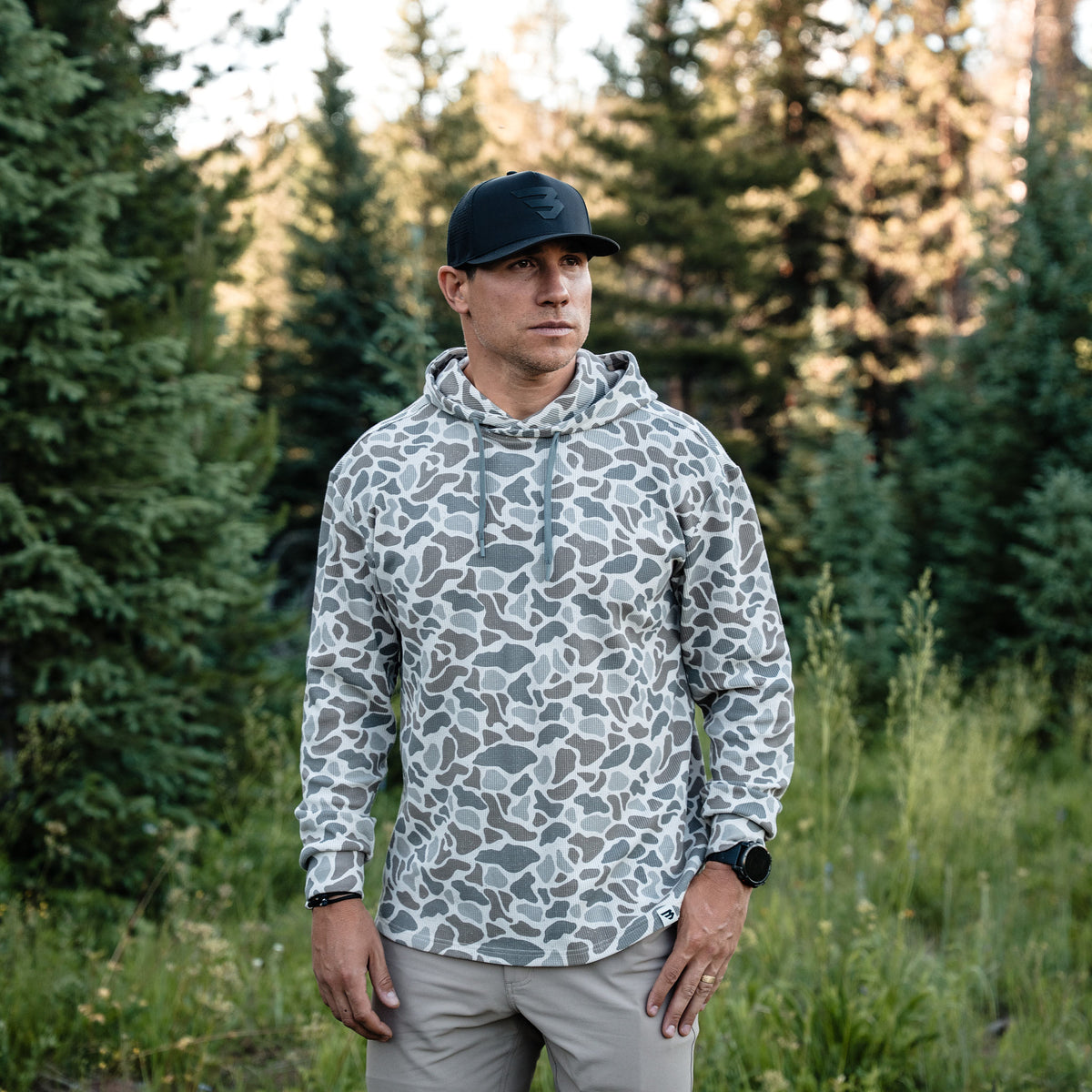 BURLEBO THERMAL HOODIE