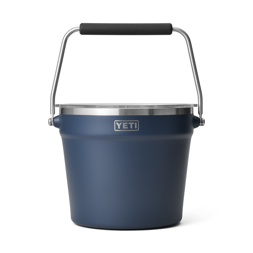 navy rambler beverage bucket