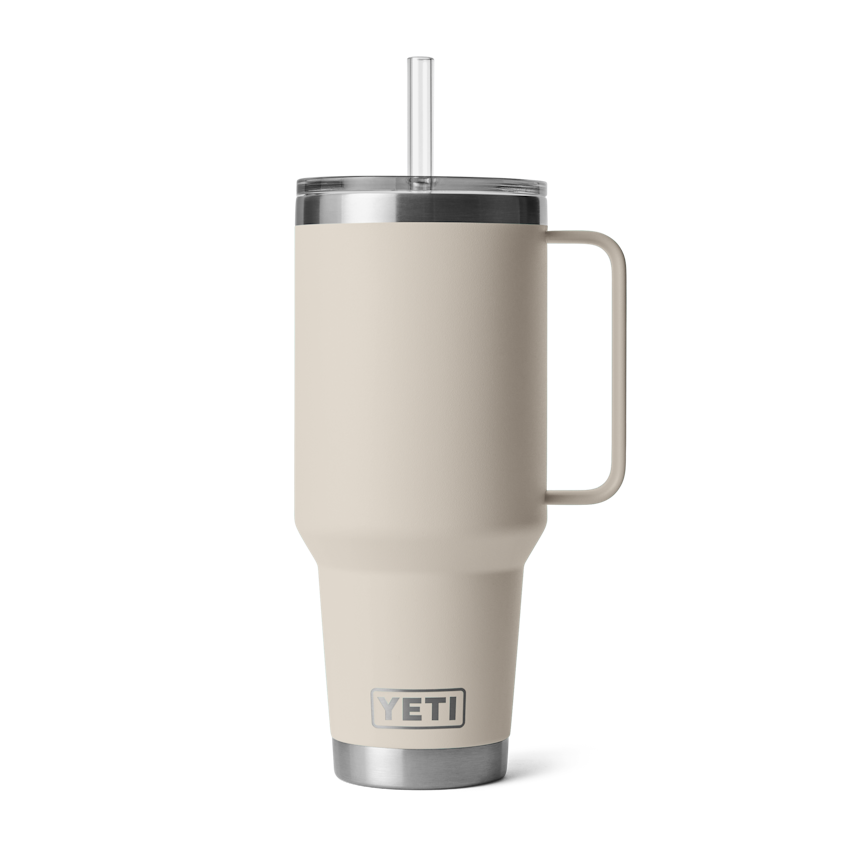 RAMBLER 42OZ MUG STRAW LID TUMBLER