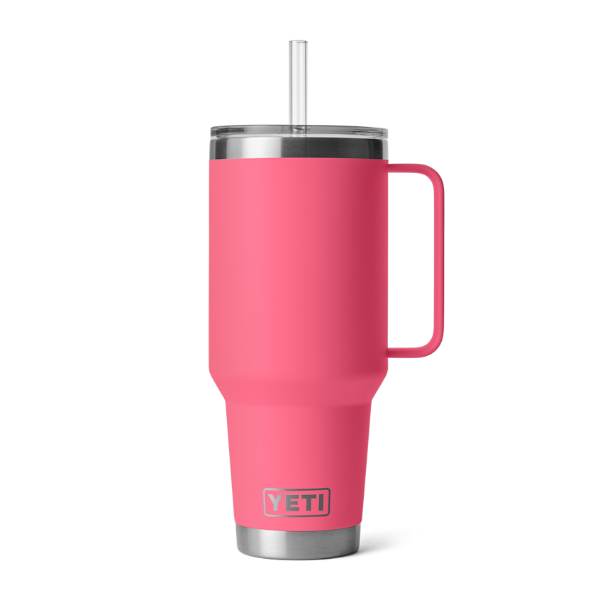 RAMBLER 42OZ MUG STRAW LID TUMBLER