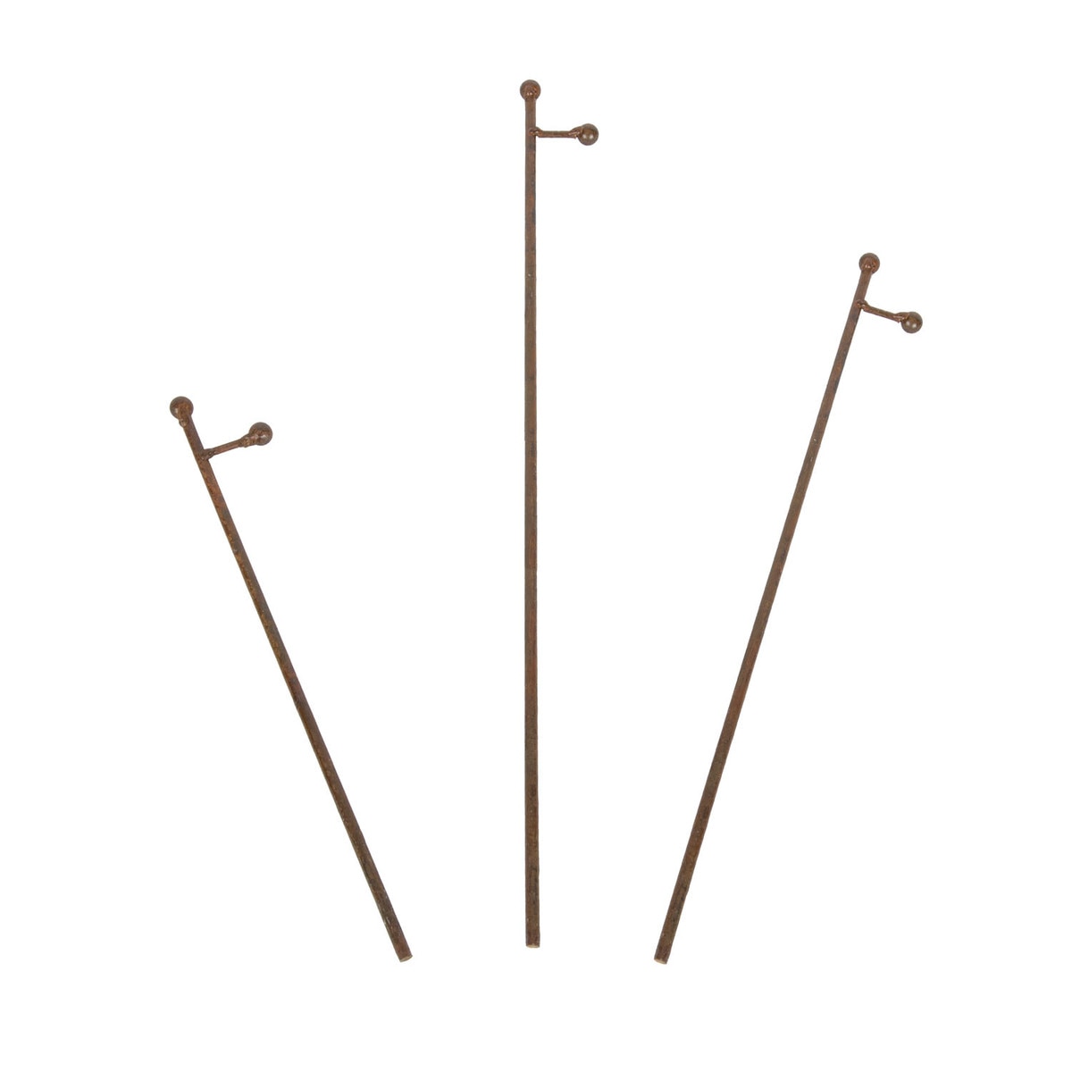 Display Stakes Rust Mini Gallery