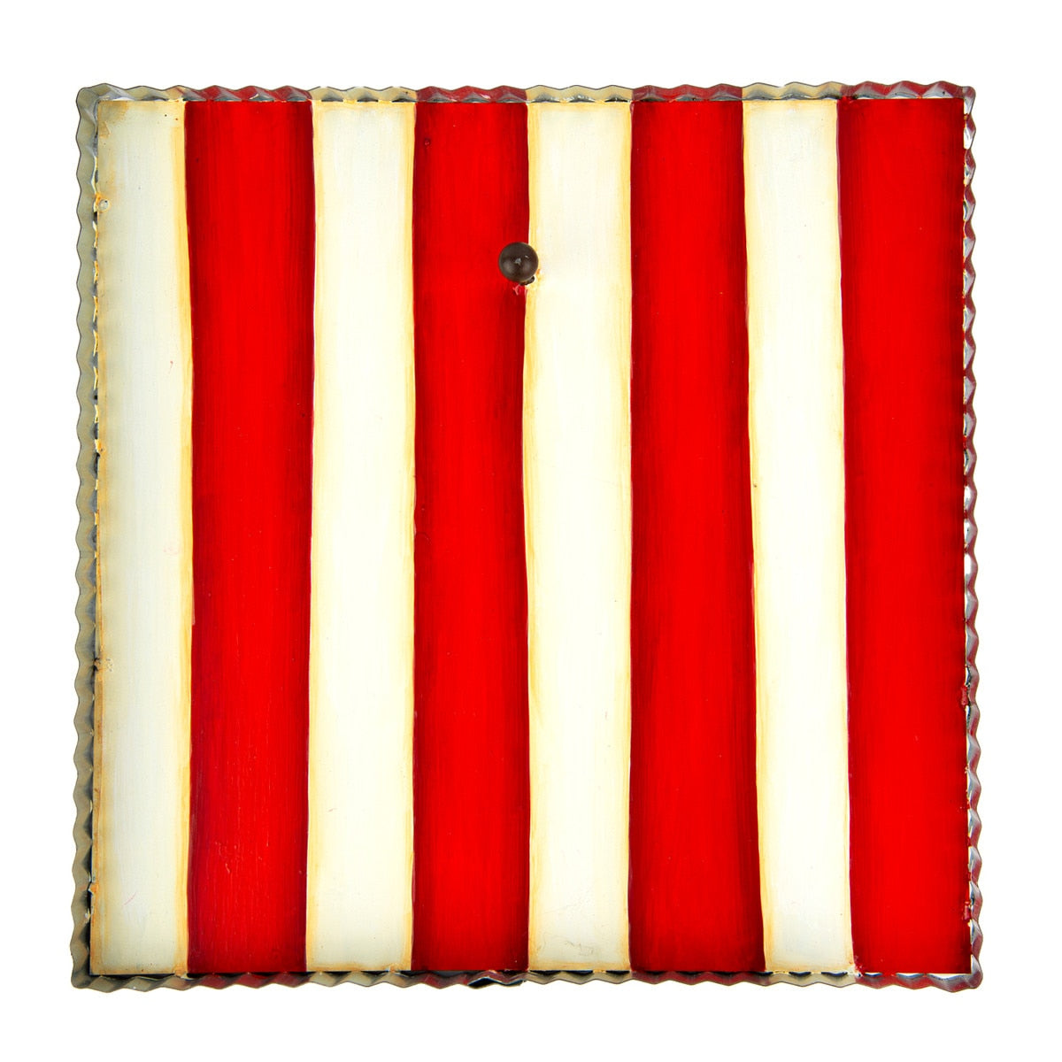 Display Board White Striped