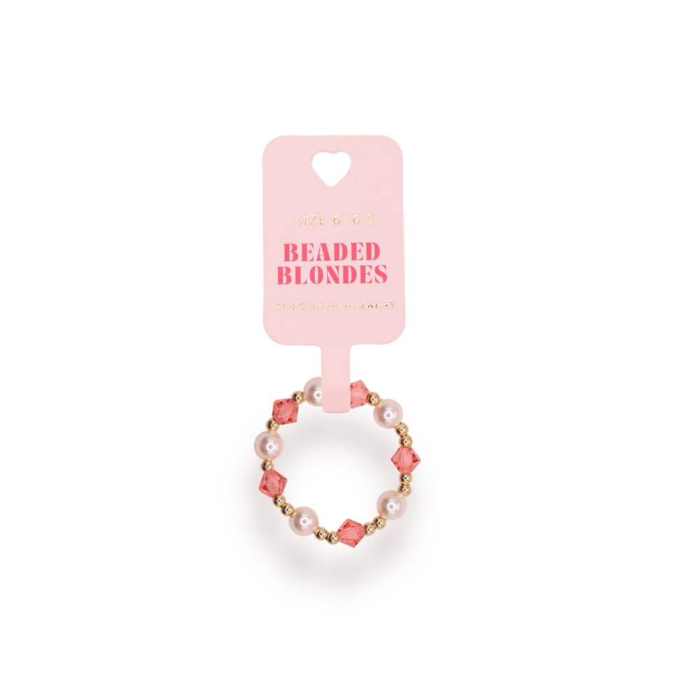 June Ring Pink Pearl