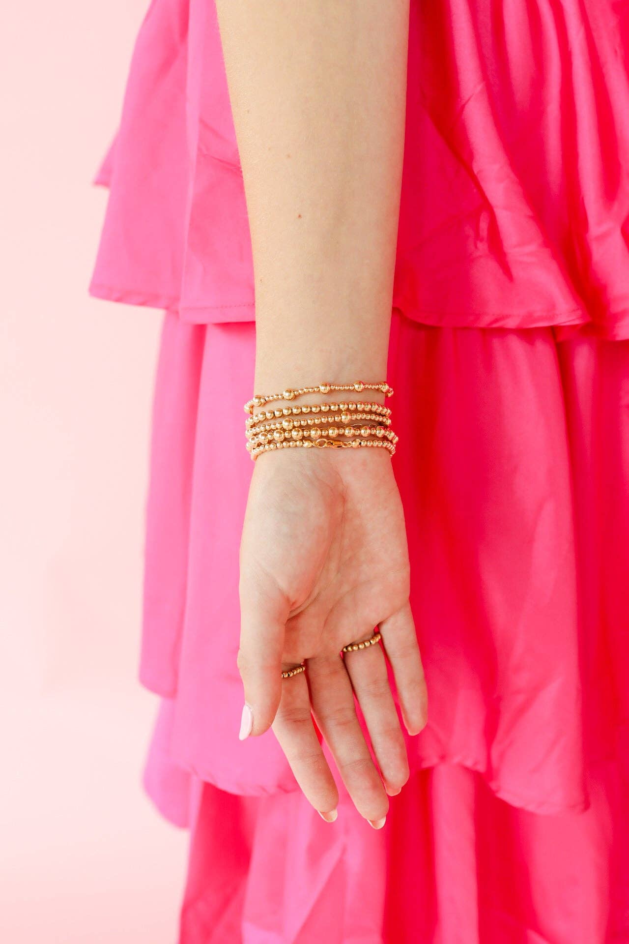 3MM Gold Bracelet (with clasp)