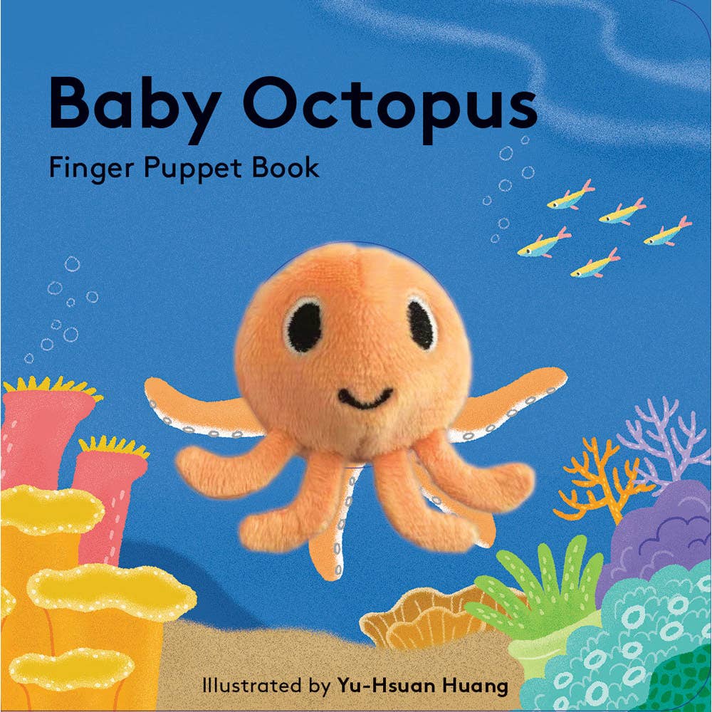 Book Baby Octopus Finger Puppet