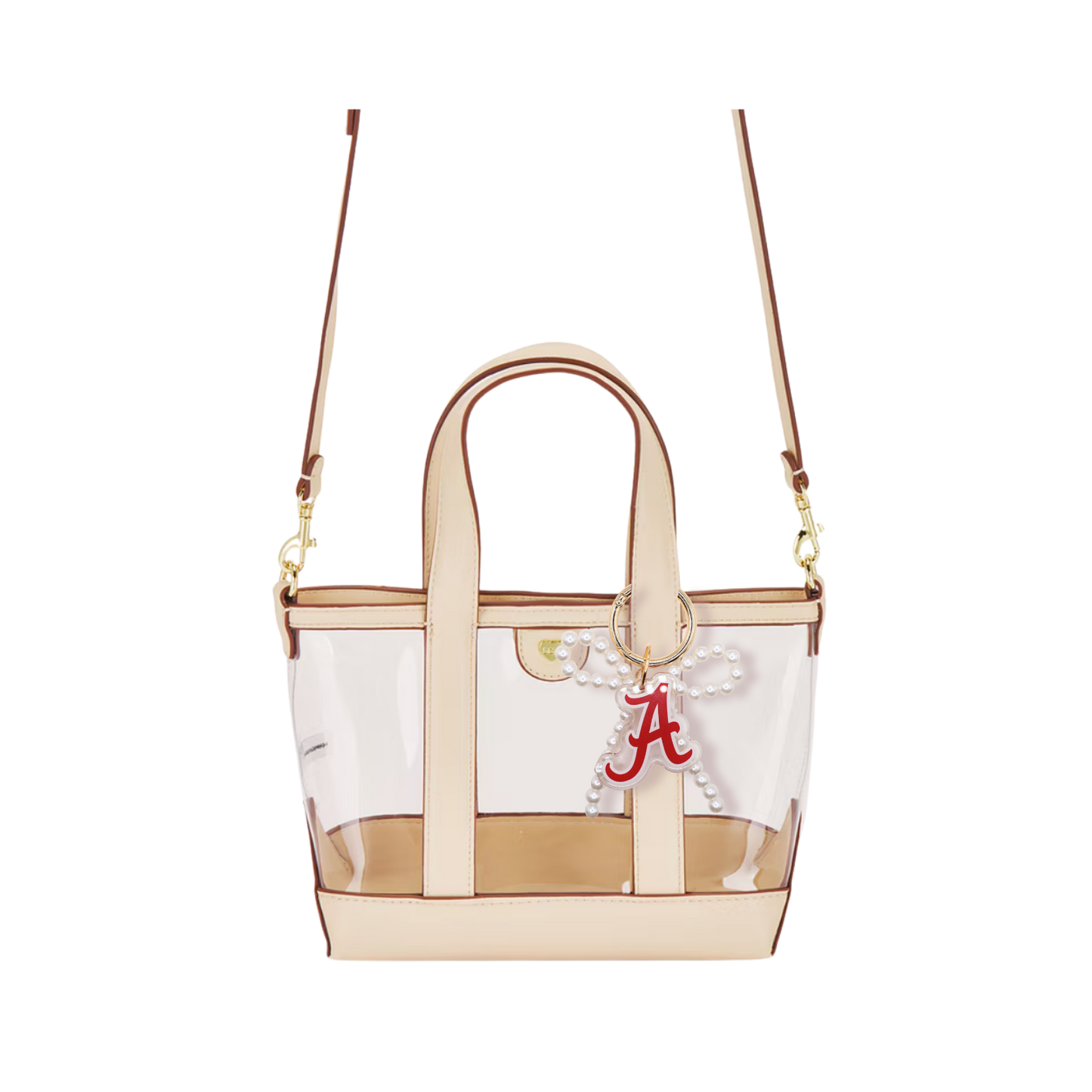 Bag & Boot Charm Texas A&M Pearl Bow