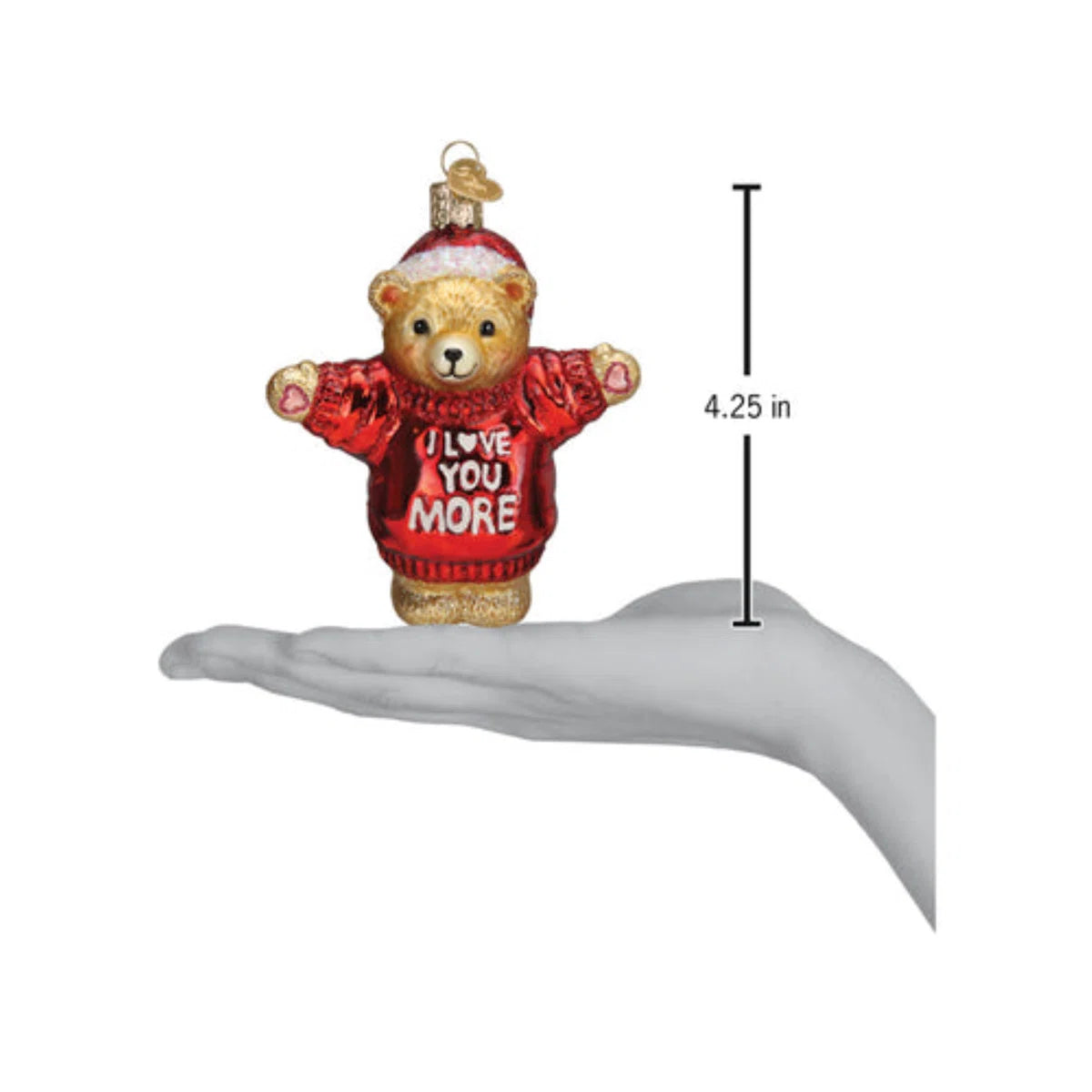 Ornament Bear I Love You More
