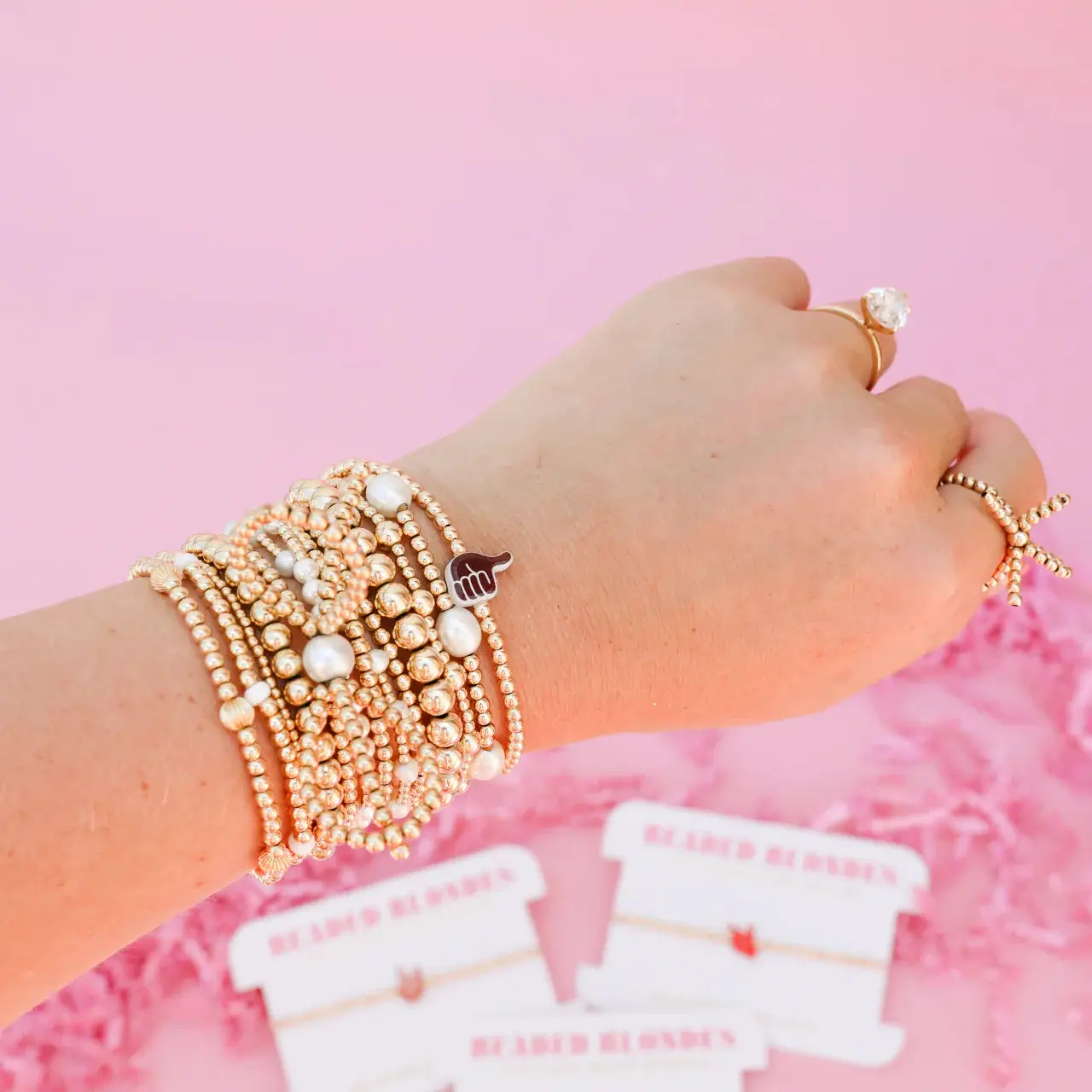 BB GAMEDAY HAND SIGN BRACELET