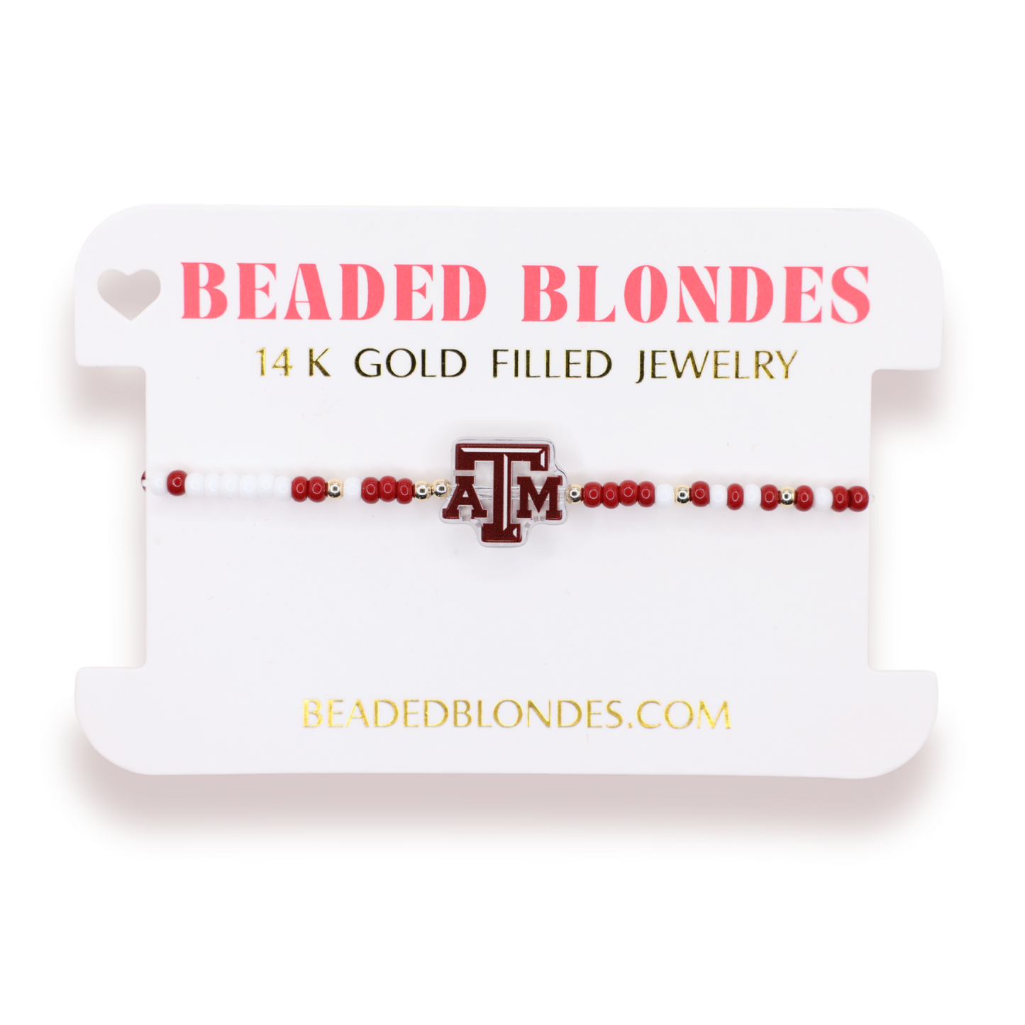 A&M Logo Bracelet on Color