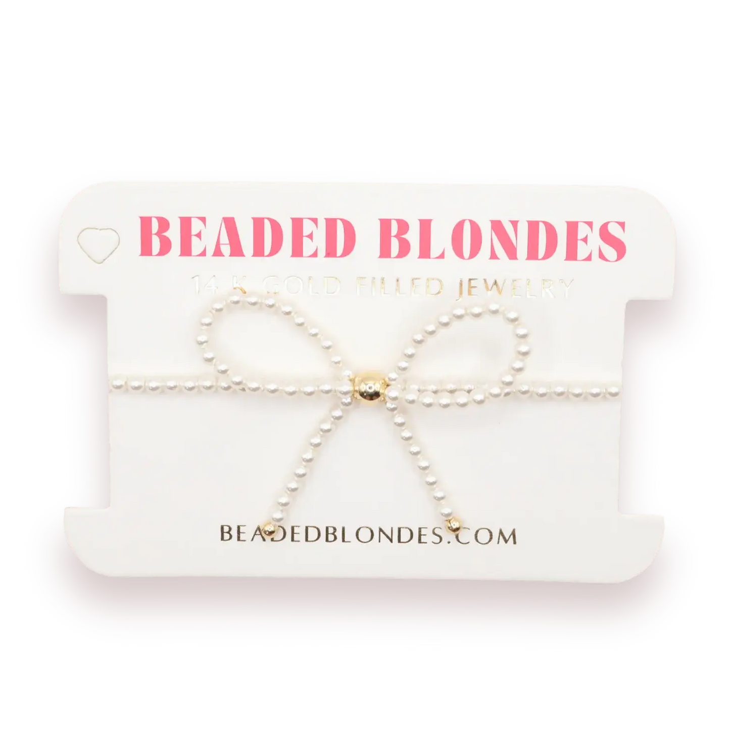 Bow Pearl Bracelet