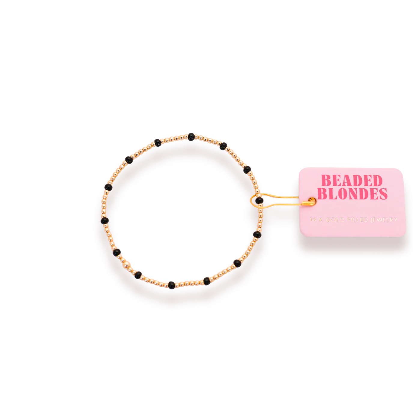 Poppi Bracelet Black Dainty