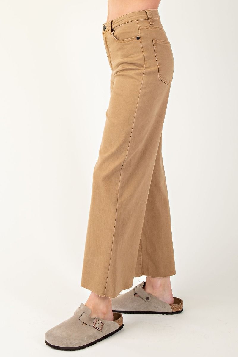 PANTS TWILL SOFT STRETCH HIGH WAIST