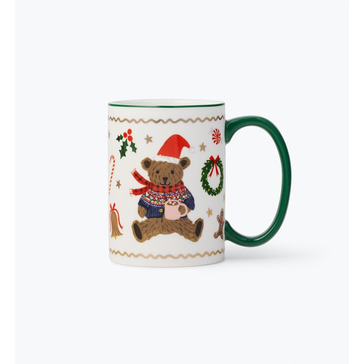 Rifle Paper Mug Beary Christmas Porcelain