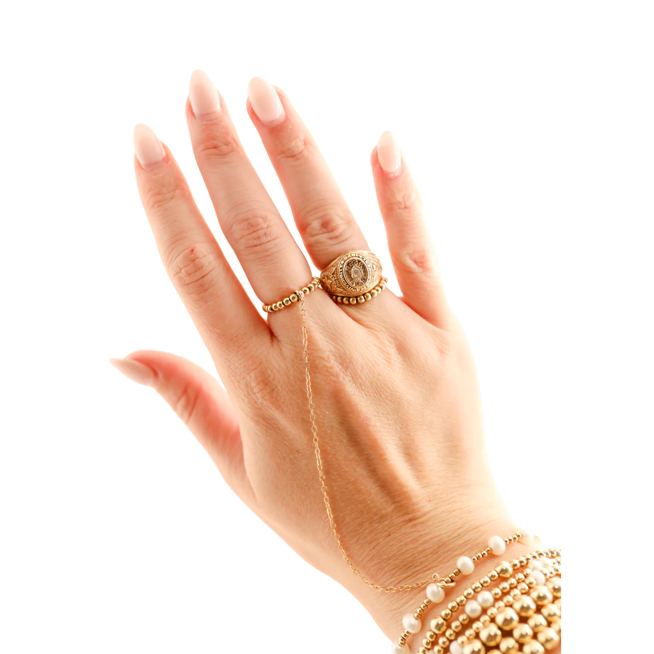 Hand Chain Beaded