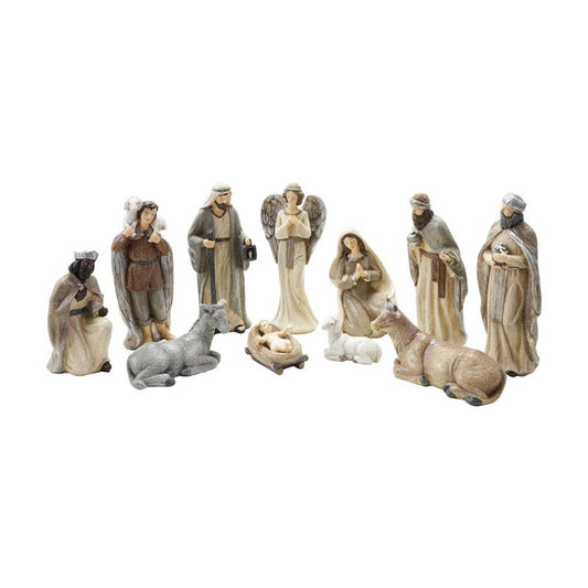 Nativity Glitter Set of 11