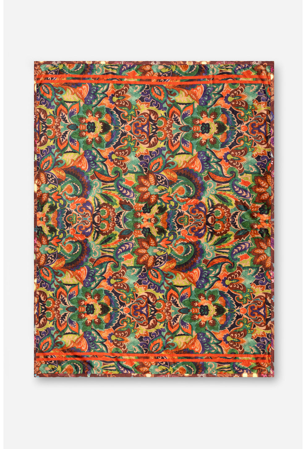 TRAVEL BLANKET REVERSIBLE W/ BAG 66X53 (Multiple Patterns)