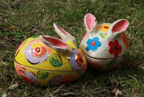 Mary Rose Young Egg Easter Ceramic | Multiple Patterns
