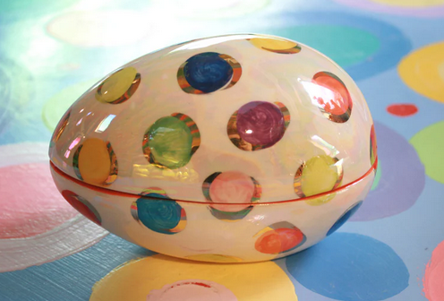 Mary Rose Young Egg Easter Ceramic | Multiple Patterns