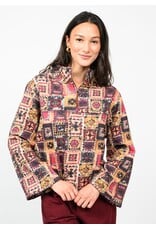 Ivy Jane Top Zip Front Terry Popover