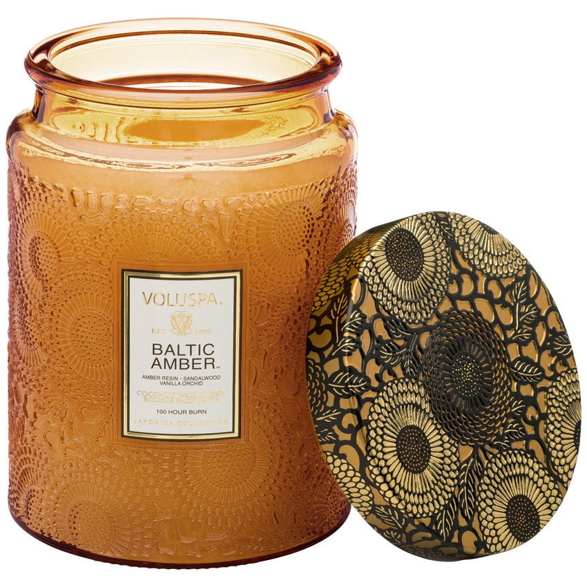 Candle Jar Baltic Amber