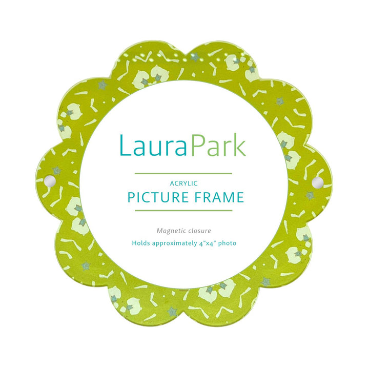 Picture Frame Dorset Garden Green Acrylic Round