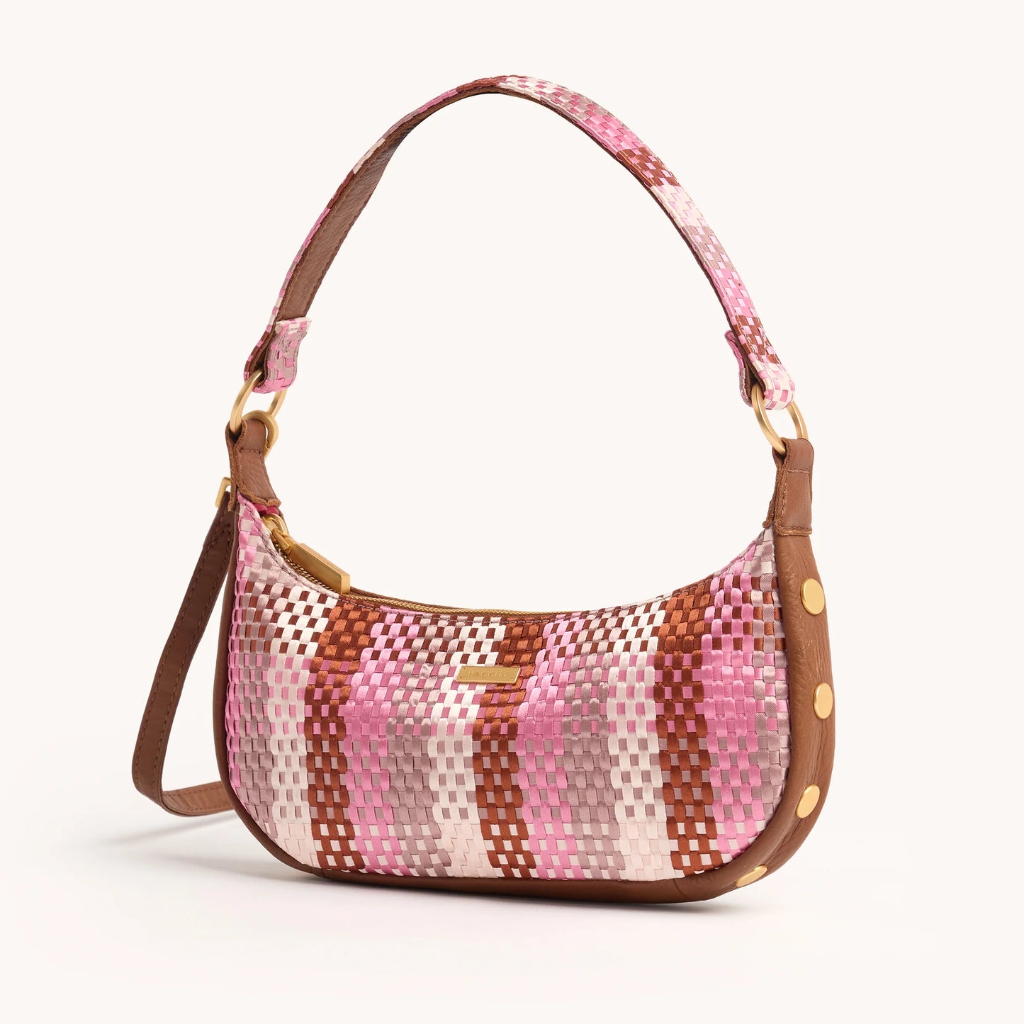 pink shoulder bag