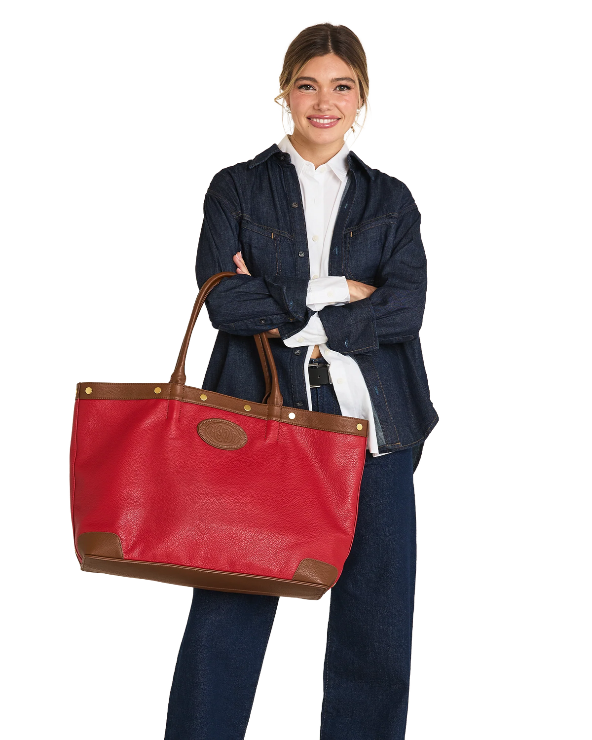 Hammitt OLYMPIA TOTE Caramel Apple / Antique Gold