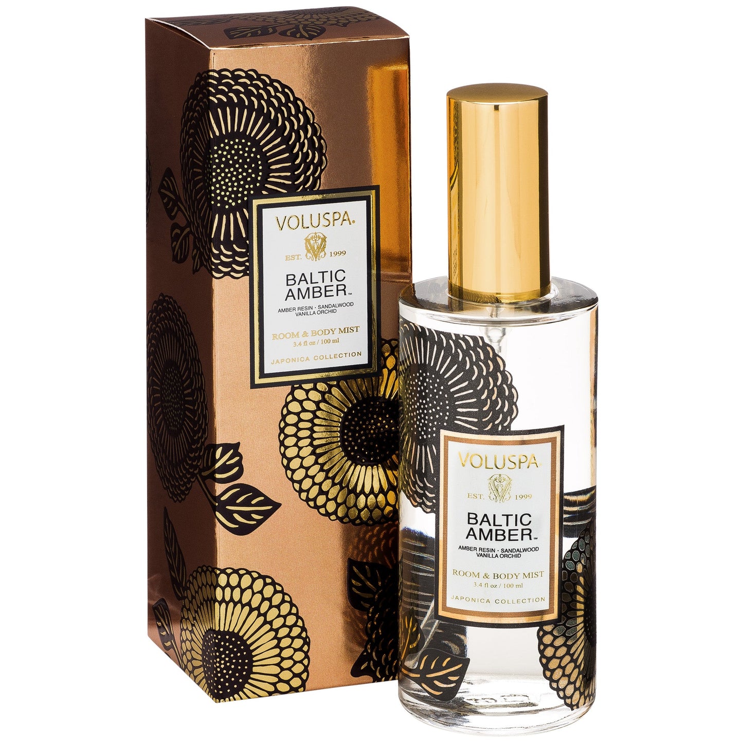 SPRAY BALTIC AMBER ROOM & BODY 3.4OZ BOTTLE