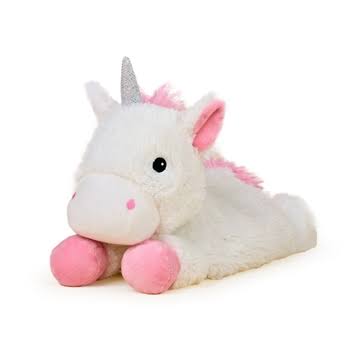 Plush Unicorn Laying Down Soother