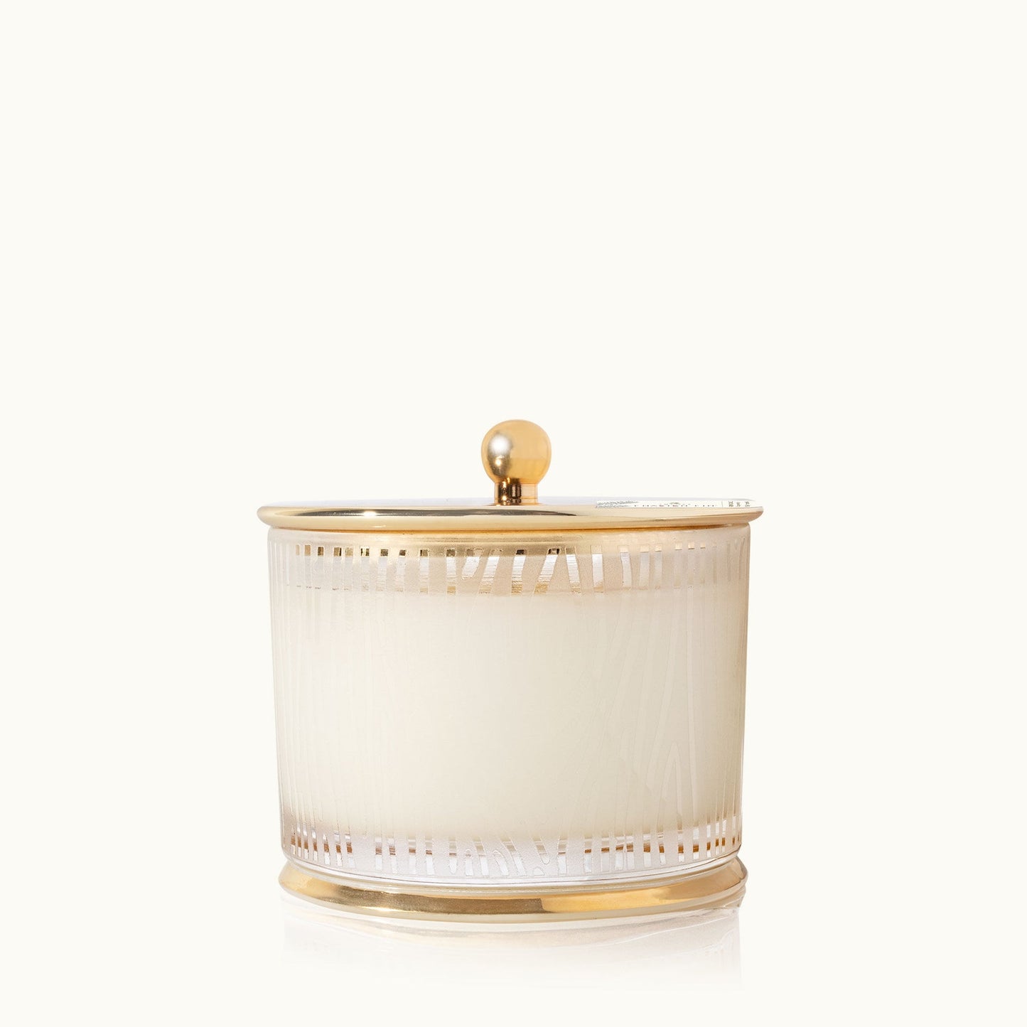 Candle Frosted Wood Grain Frasier Fir