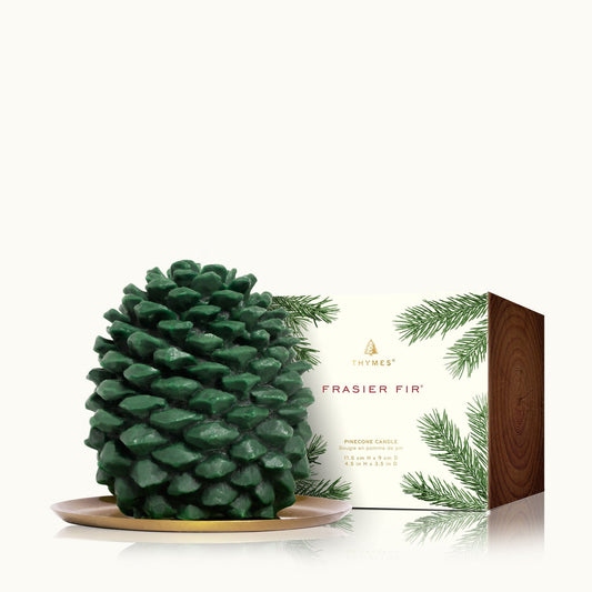 Candle Pinecone Petite Molded