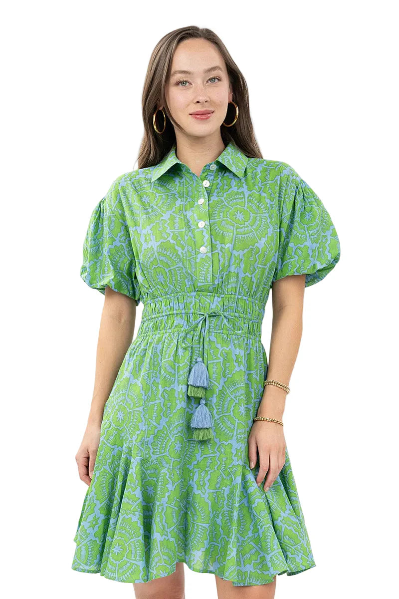 Ivy Jane DRESS FLOUNCED HEM Uncle Frank