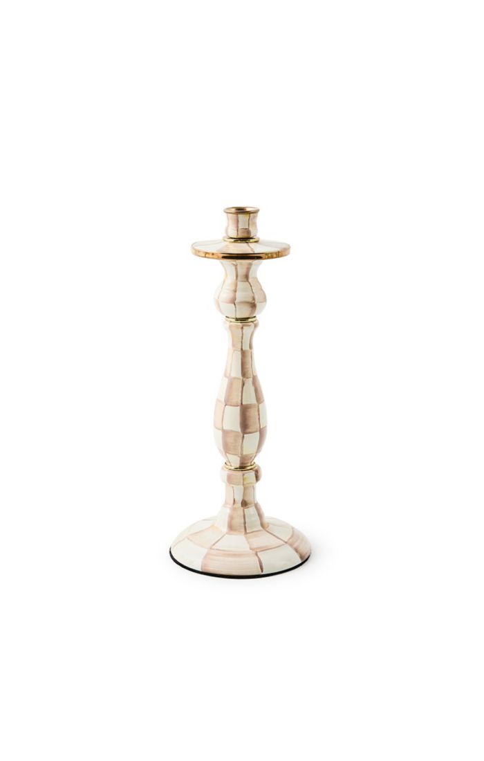 Candlestick Mocha Check (3 sizes)