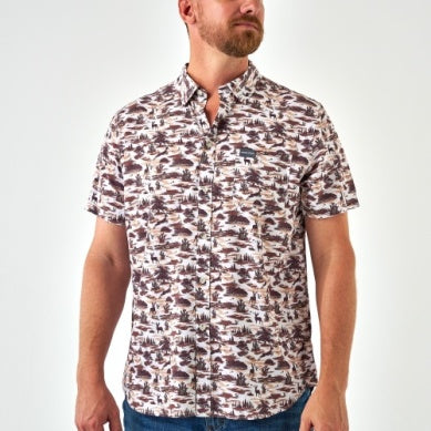 BURLEBO PERFORMANCE BUTTON UP SHIRT | Multiple Colors