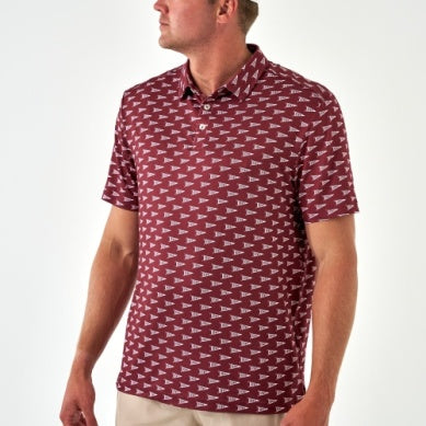 BURLEBO POLO PERFORMANCE OUTDOOR SHIRT |Multiple Colors