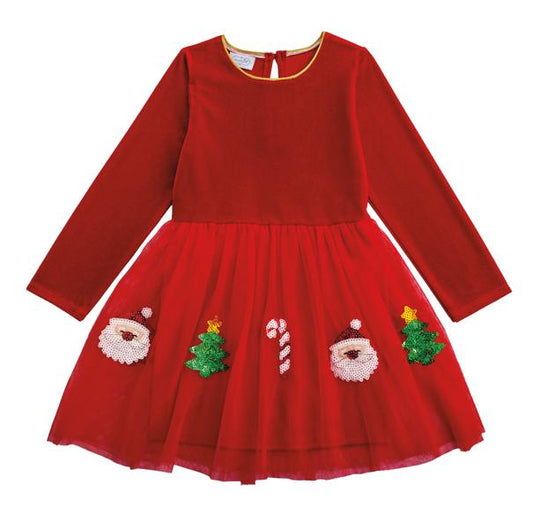 Dress Red Christmas Tutu Toddler