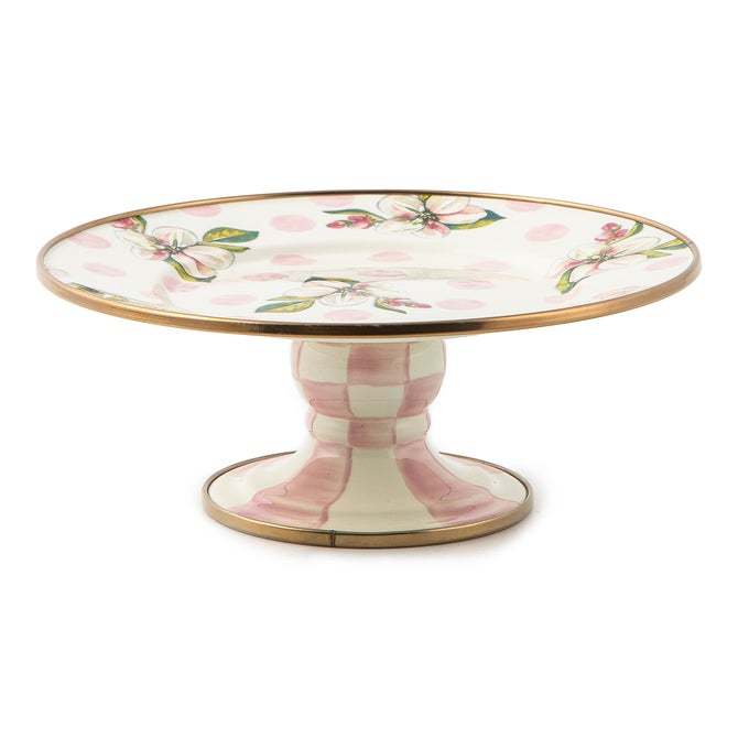 Pedestal Platter Wildflowers