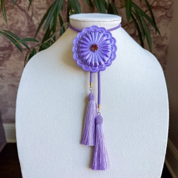 Bolo Concho Sugar Purple with Lavender & Lavender